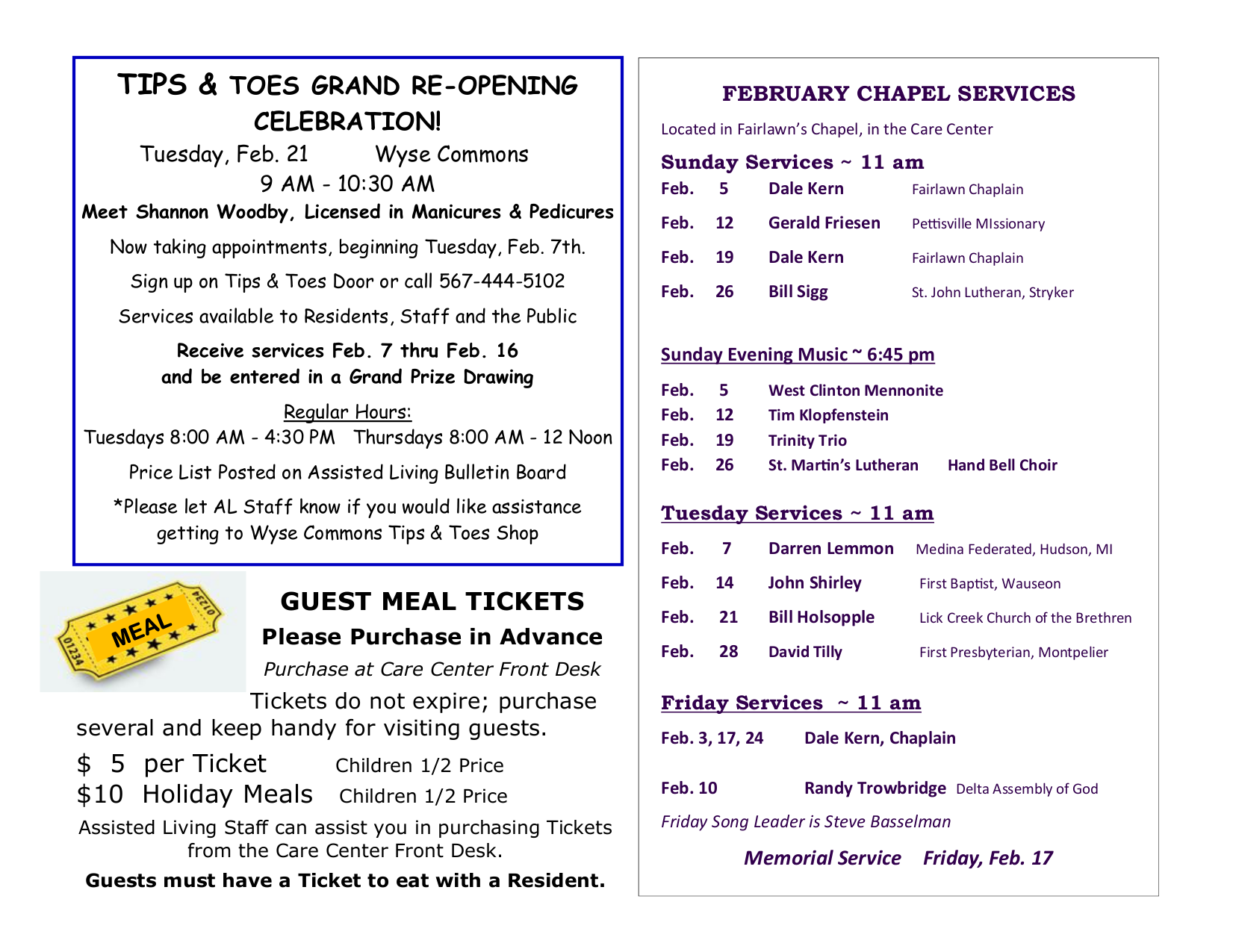 Fairlawn Retirement Community Senior Living Community Assisted Living